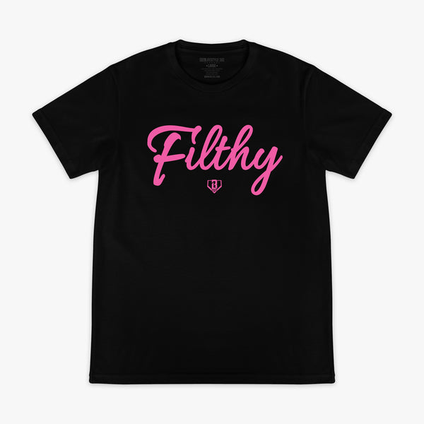 Filthy Tee - Black/Pink – Baseball Lifestyle 101