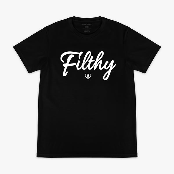 ●Filthy Filthy Tee - Black/White – Baseball Lifestyle 101