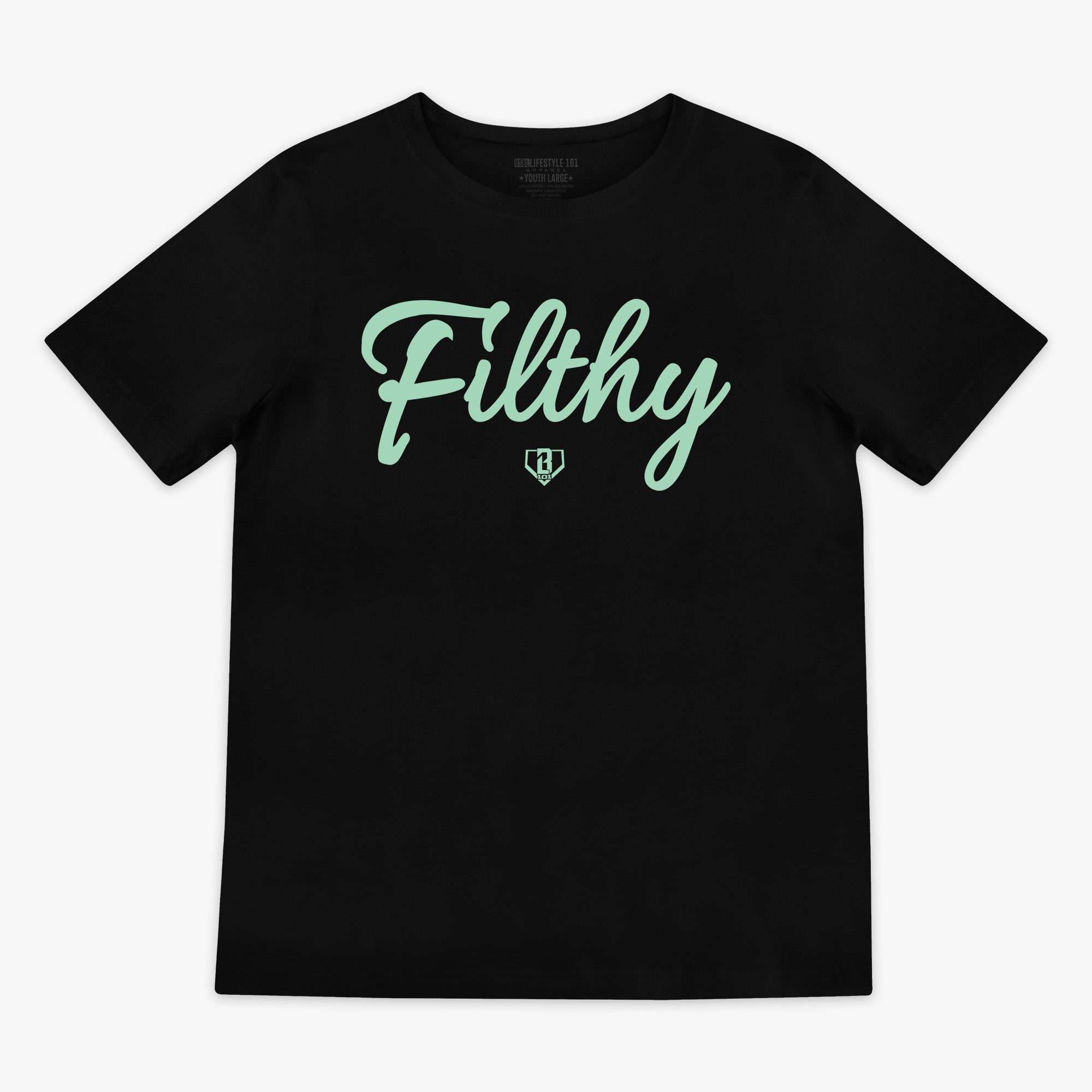 Filthy Youth Tee - Black/Mint