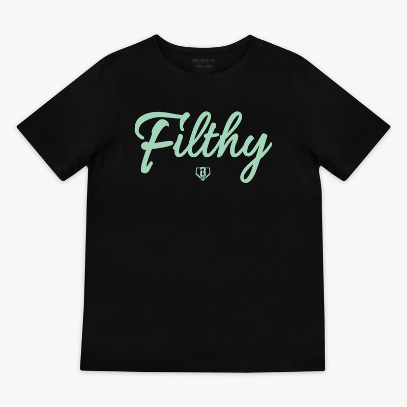 Filthy Youth Tee - Black/Mint
