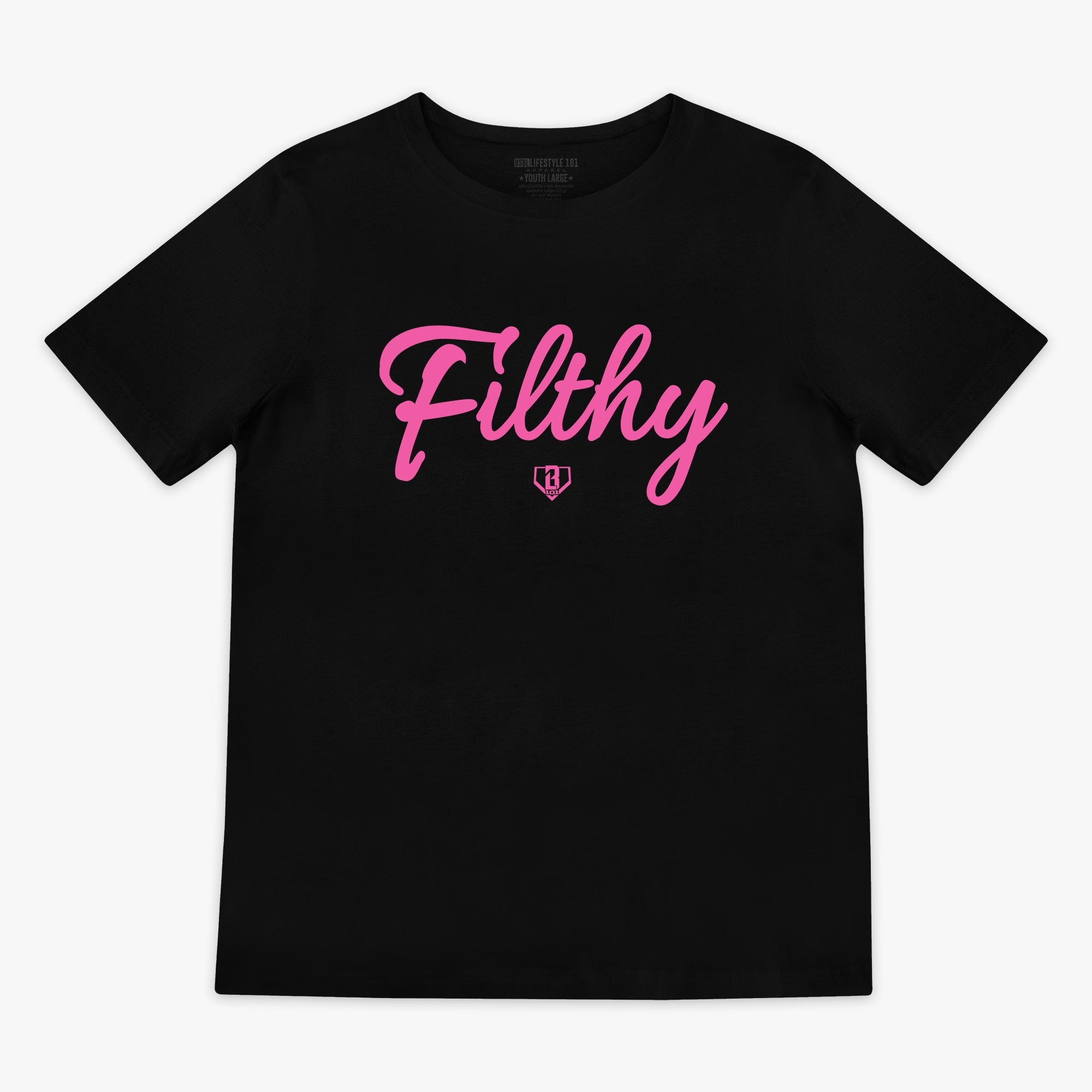 Filthy Youth Tee - Black/Pink