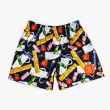Black First Day Fresh Youth youth shorts — front view