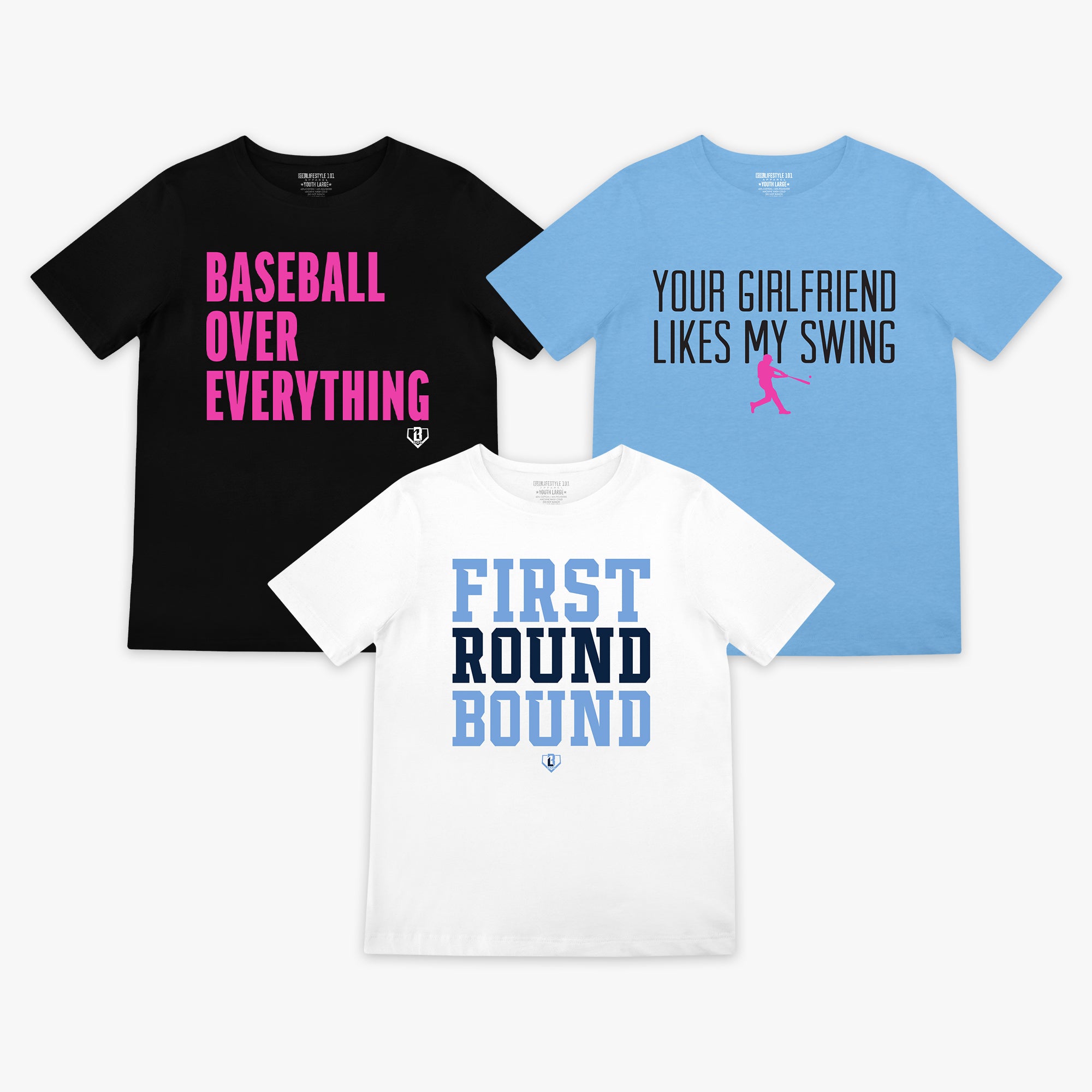 First Round Bound Youth T-Shirt Bundle