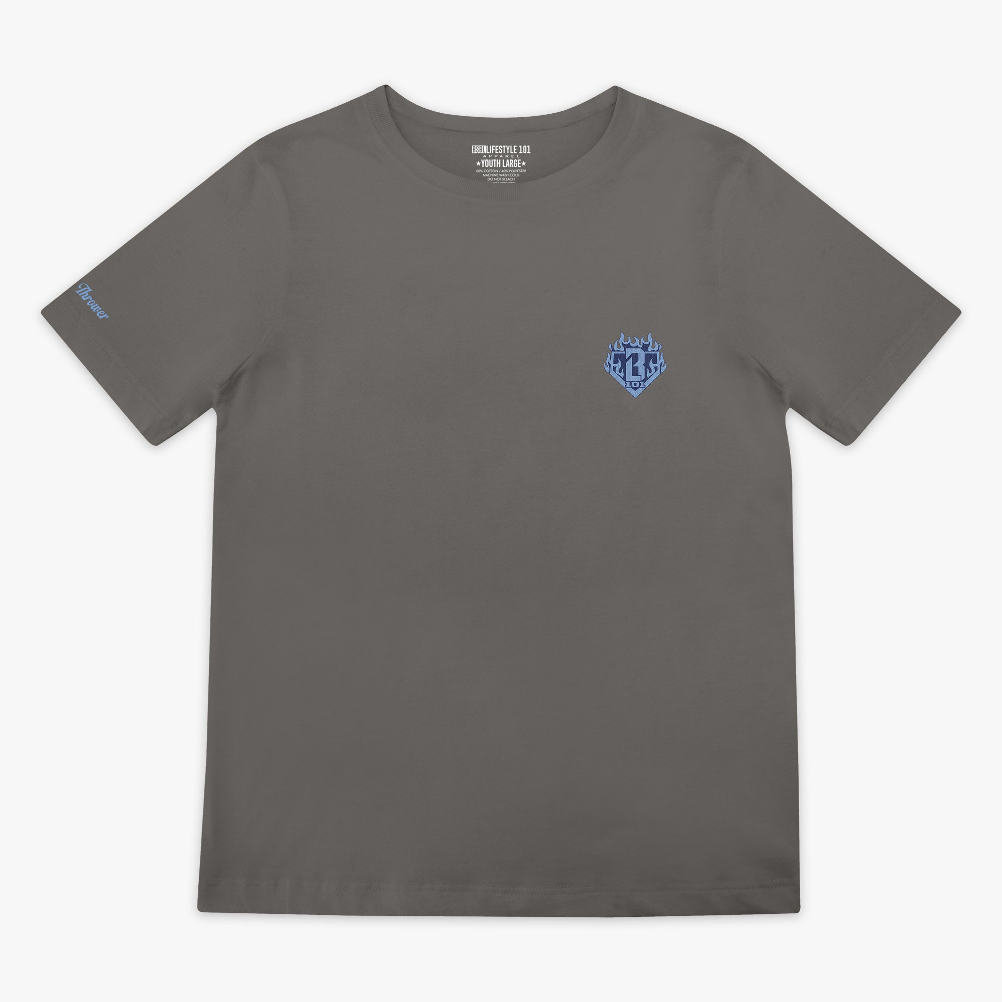 Flame Thrower Youth Tee - Baseball Lifestyle 101