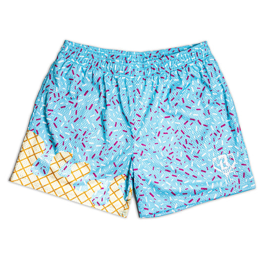 frozen ropes shorts, cotton candy shorts