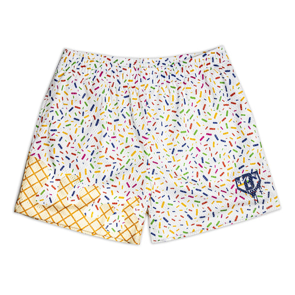Ice Cream Shorts - Vanilla – Baseball Lifestyle 101