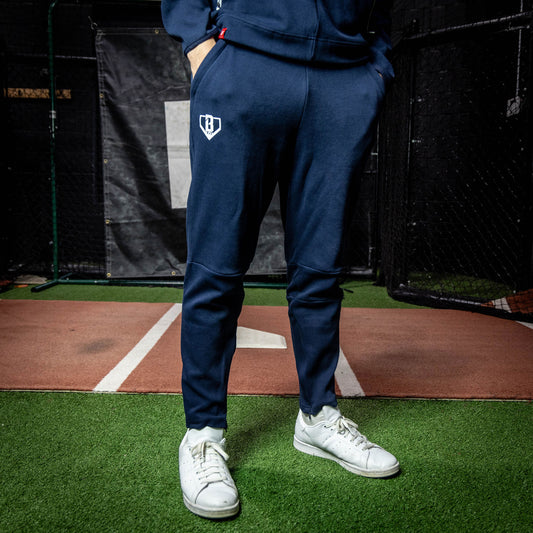 Navy joggers, navy game day joggers