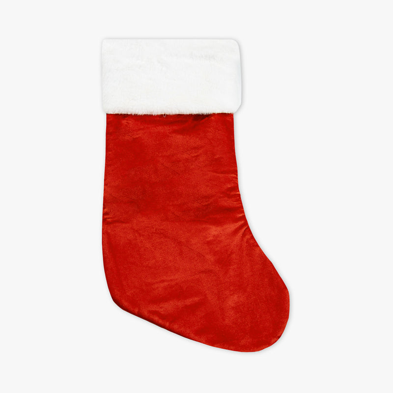 Brown stocking with "Gingerbread Rookie Stocking" design