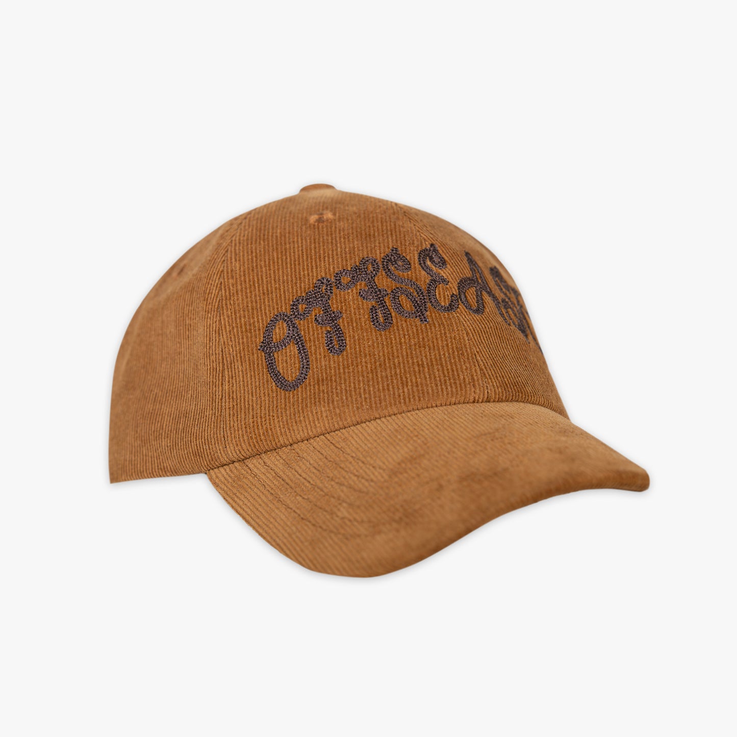 Brown cap with 'OFFSEASON' text on a white background