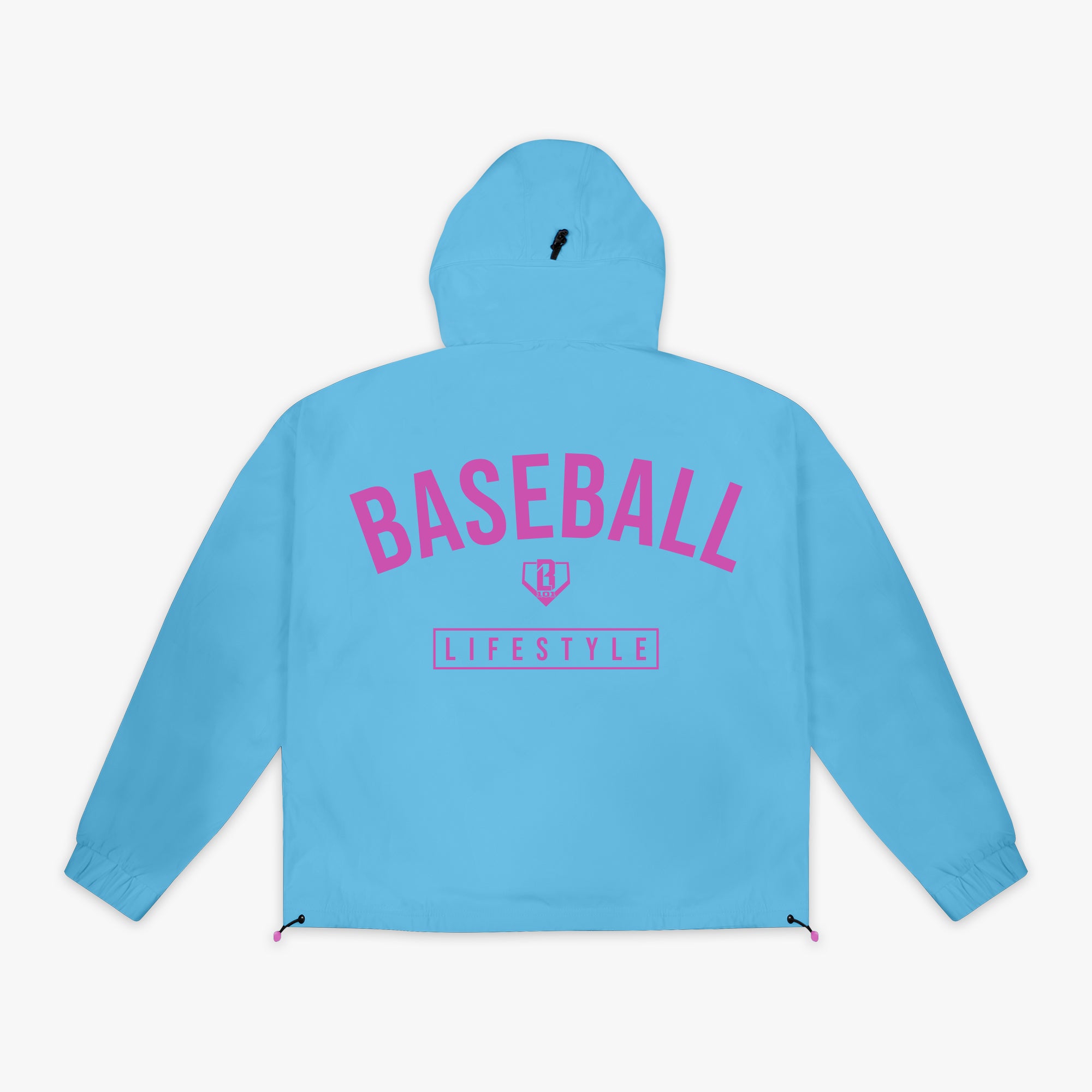 Heritage Premium Youth Windbreaker - Cotton Candy Blue