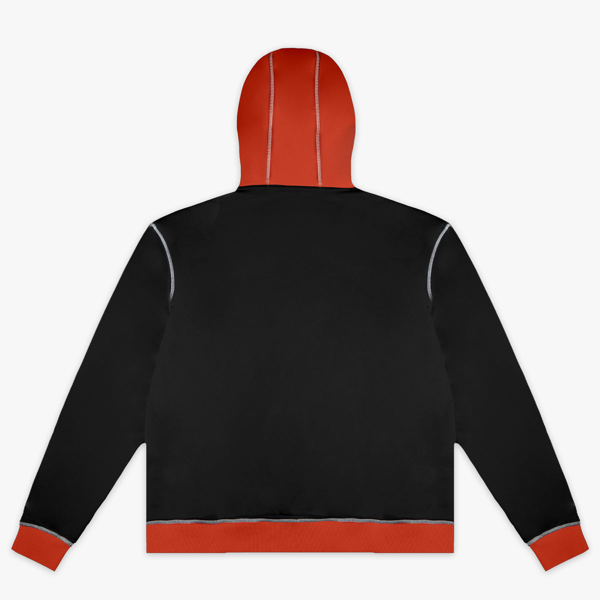 Black hoodie with "Holiday Cookie" design — back view