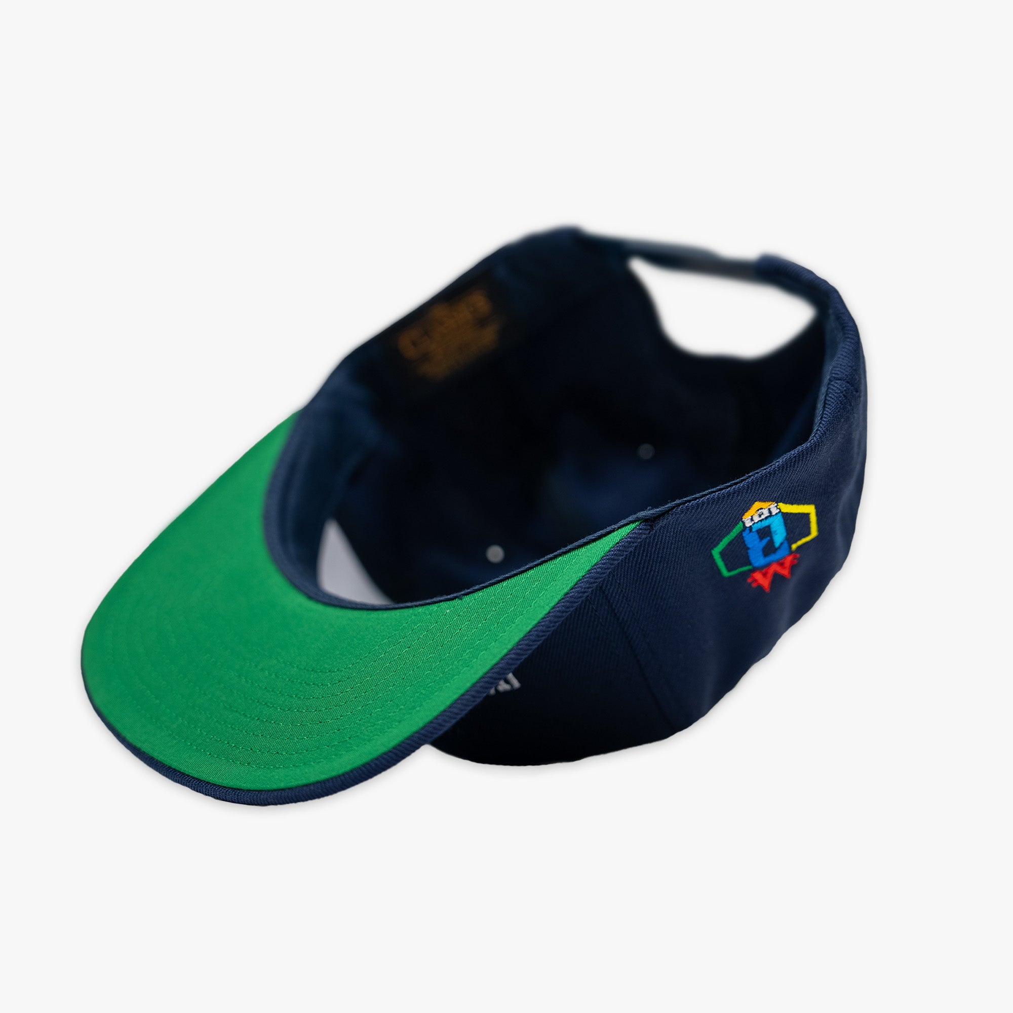 Hat with “Homerun Hustle” design — front view