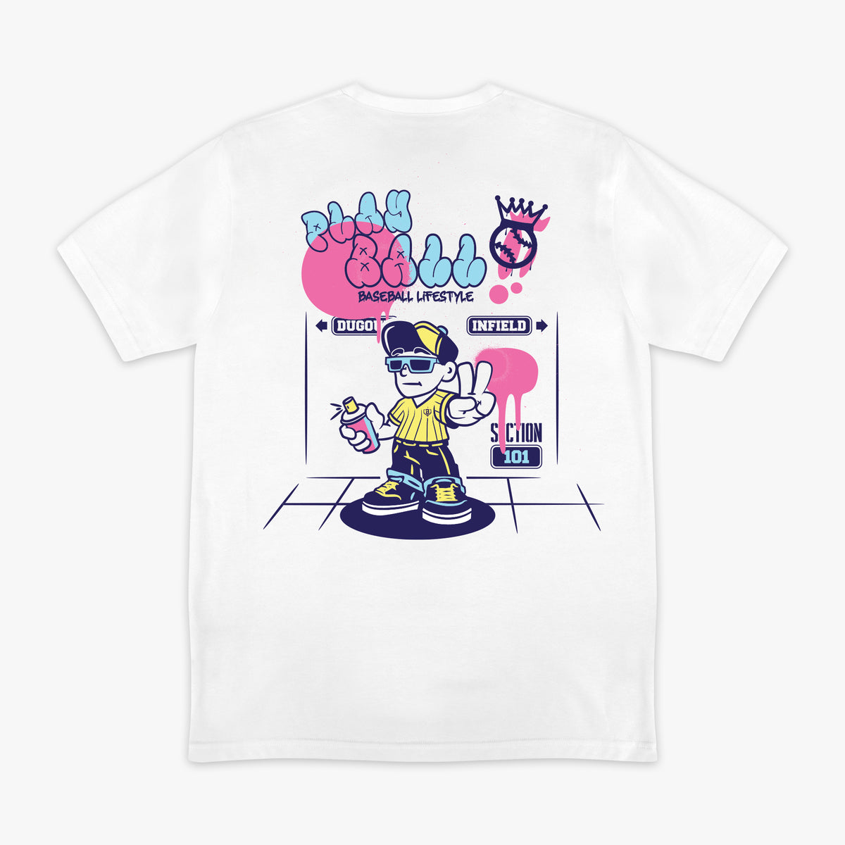 Homerun Tag Tee - Baseball Lifestyle 101
