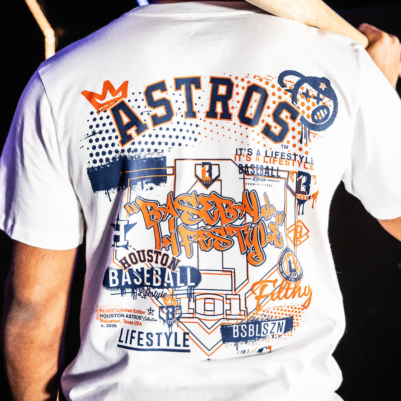 Houston Astros Drip Tee