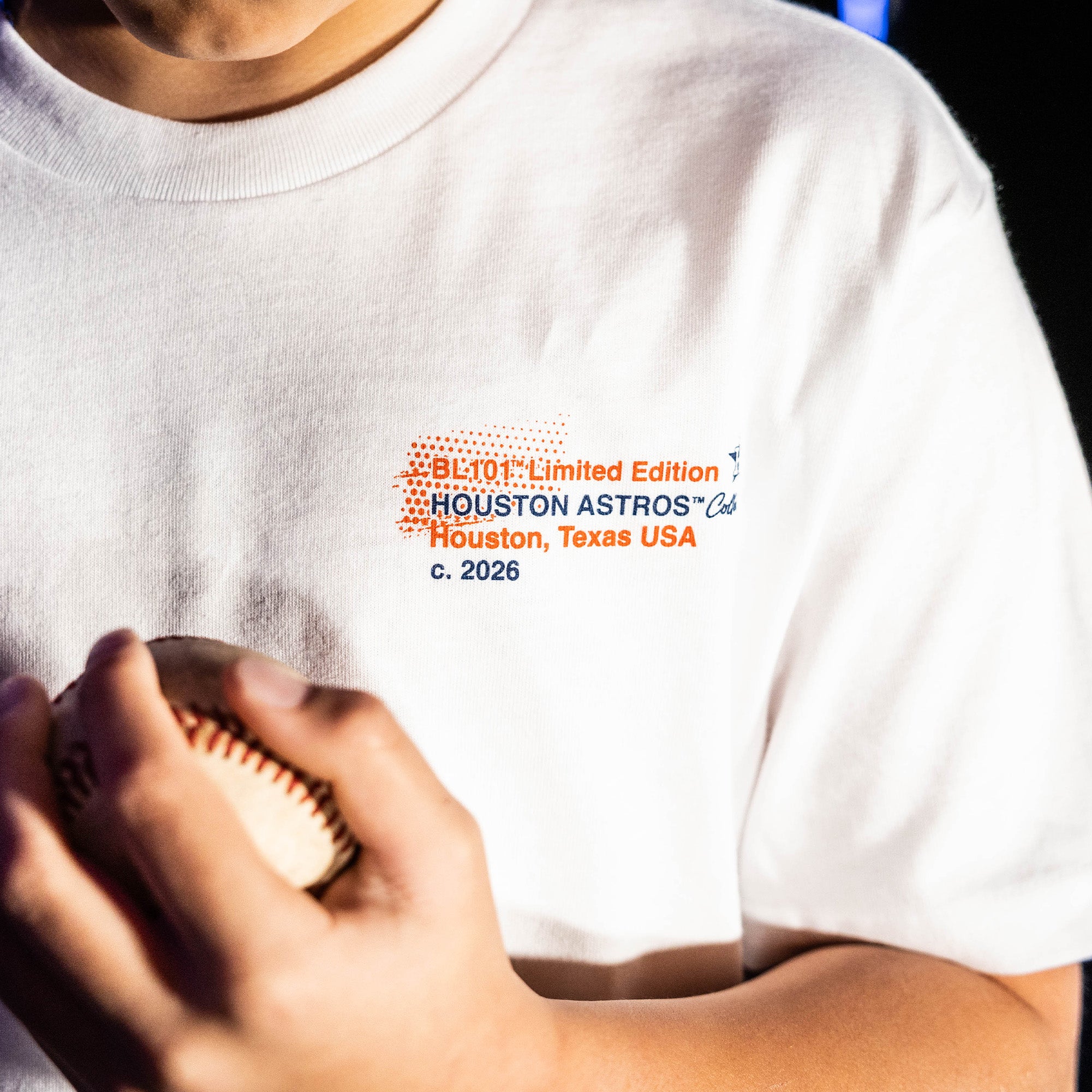 Houston Astros Drip Youth Tee