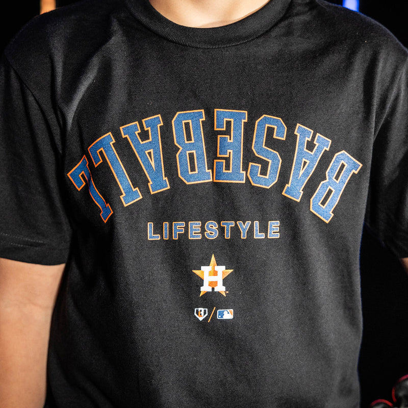 Houston Astros Upside Down Youth Tee