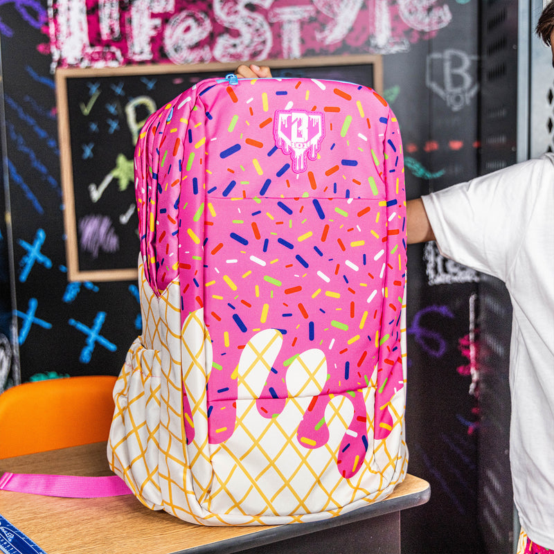 ice cream backpack strawberry baseball lifestyle 101