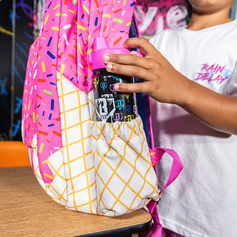 ice cream backpack strawberry baseball lifestyle 101 water bottle holder