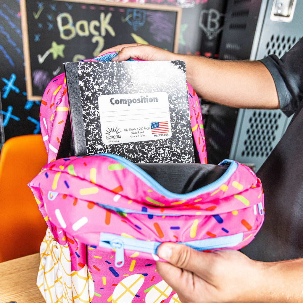 ice cream backpack strawberry baseball lifestyle 101