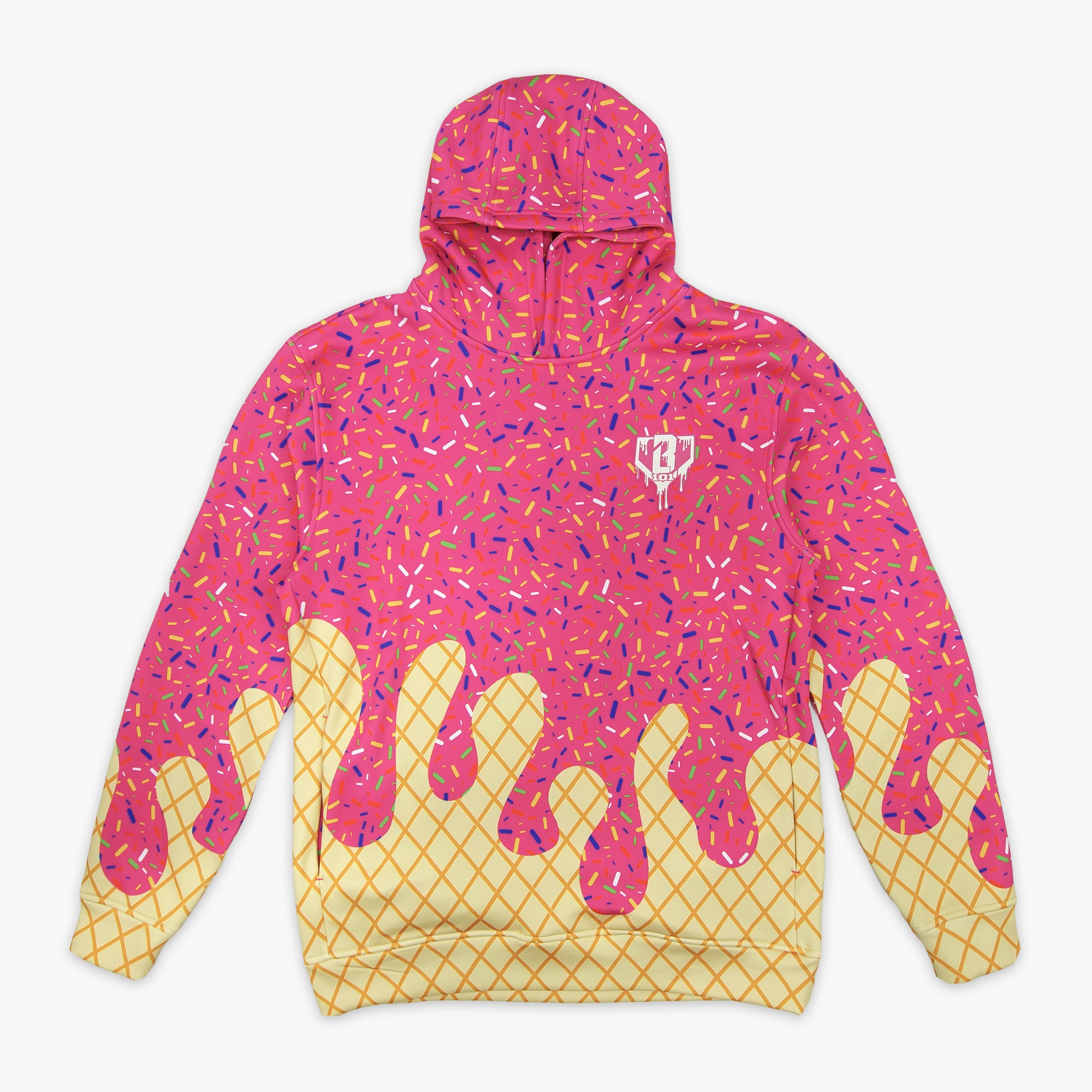 Ice Cream Hoodie Strawberry | Adult | M