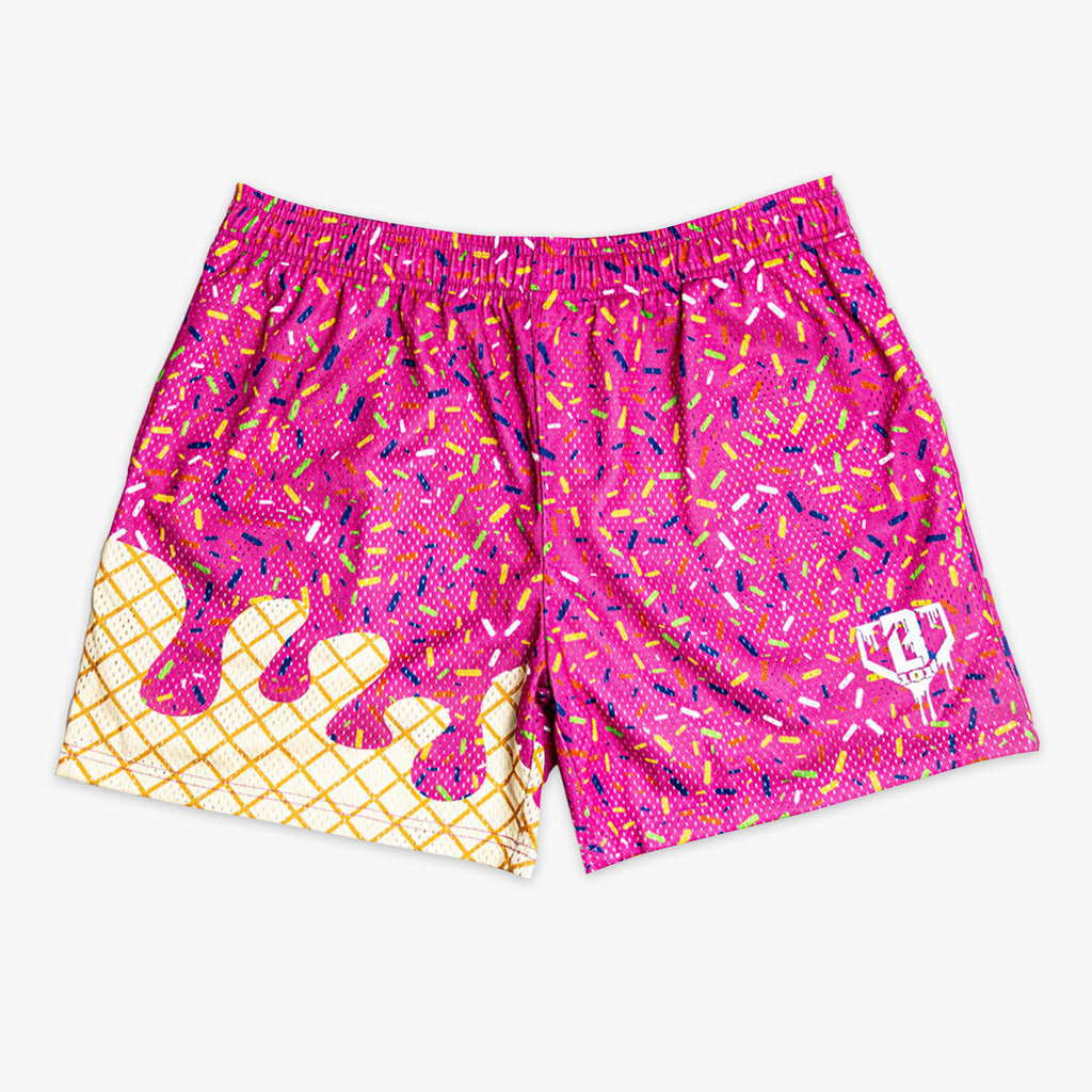 Ice Cream Shorts - Strawberry