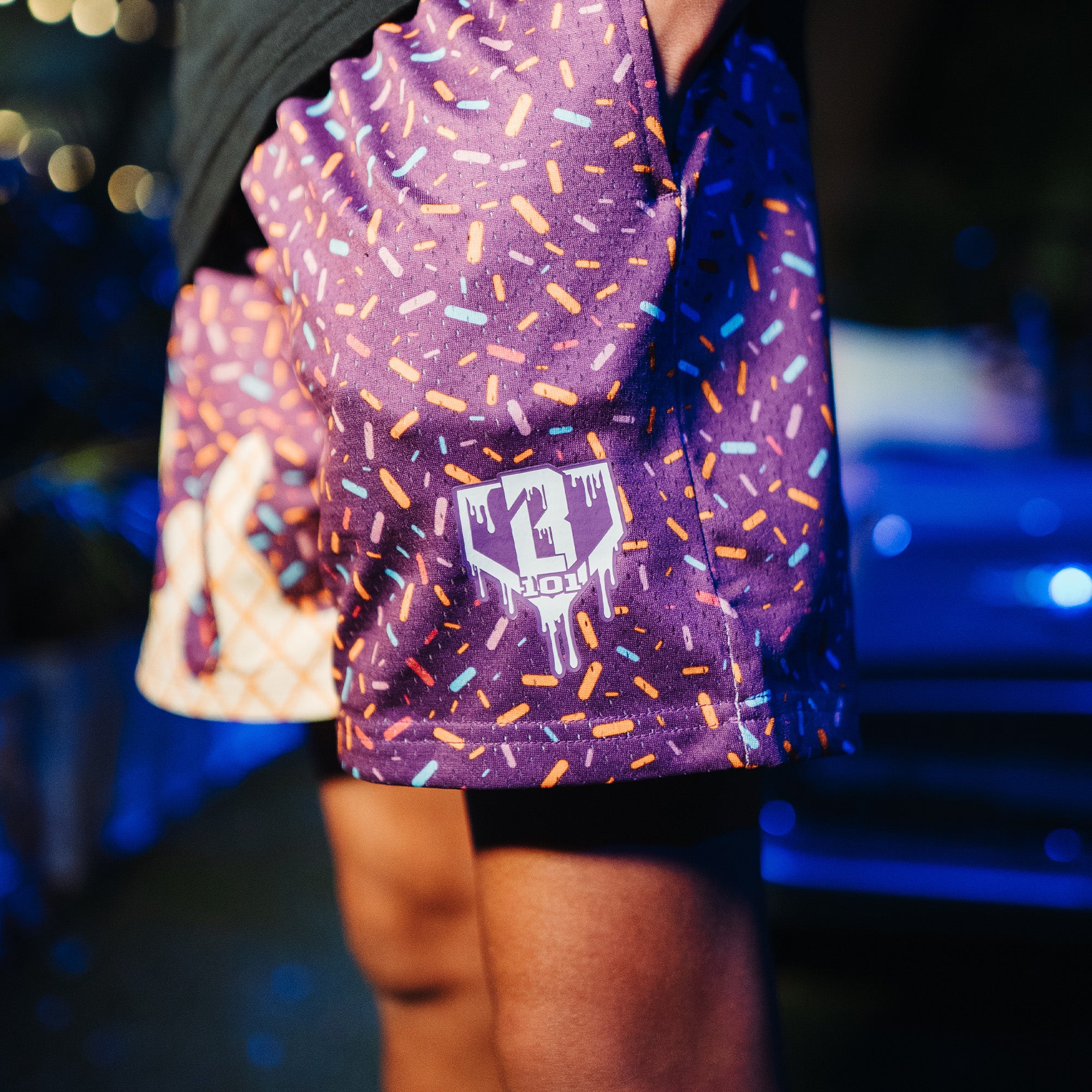 Ice Cream Shorts - Cosmic Cone Crunch