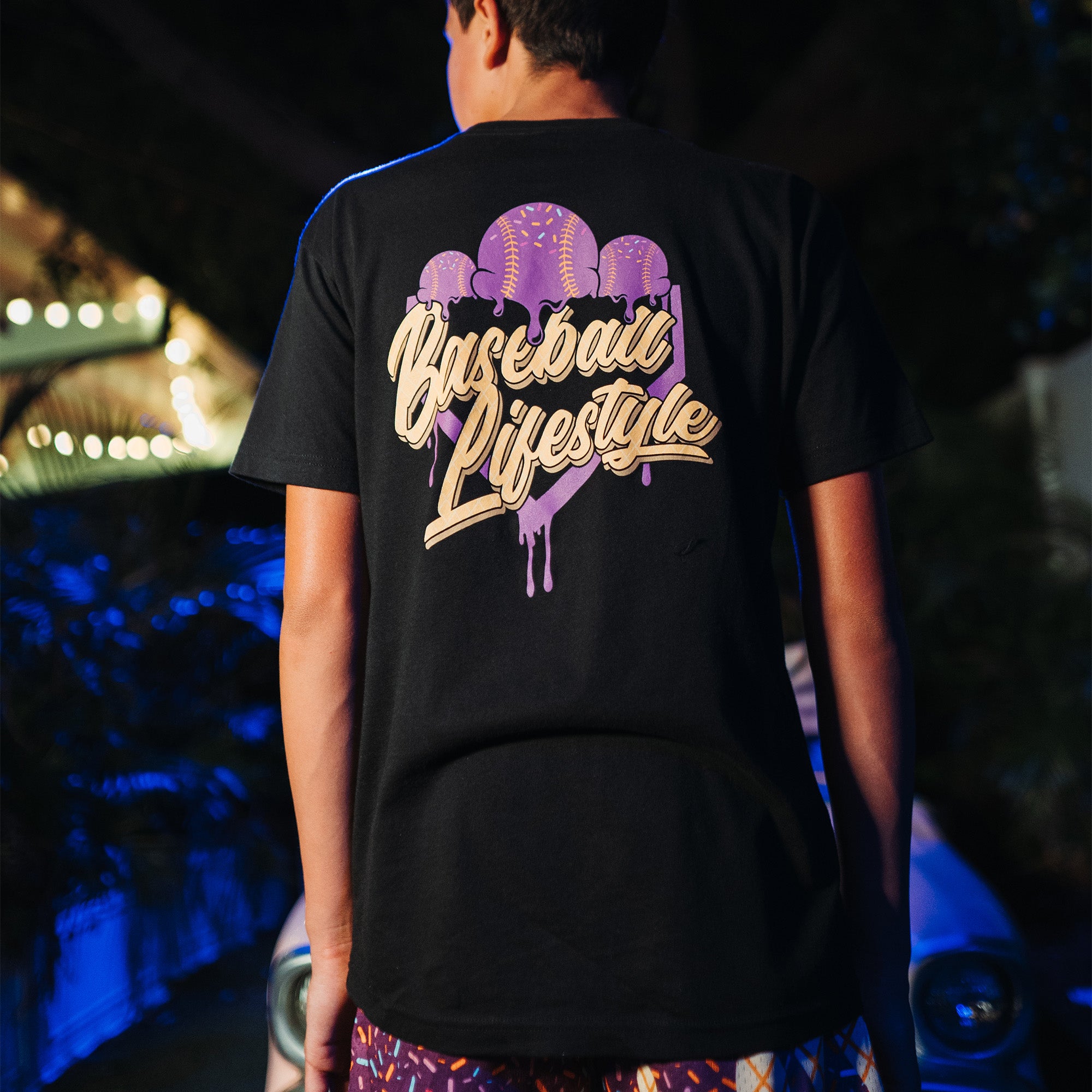 Ice Cream Tee - Cosmic Cone Crunch