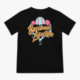 Baseball Lifestyle Cotton Candy Ice Cream Youth Graphic Tee Shirt