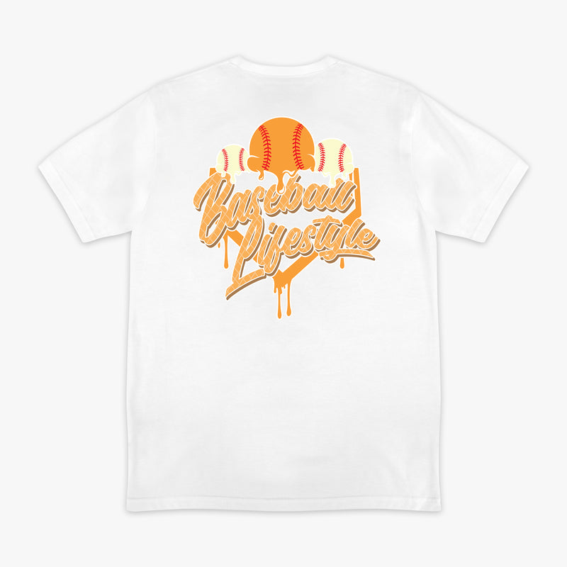 Ice Cream Tee - Creamsicle