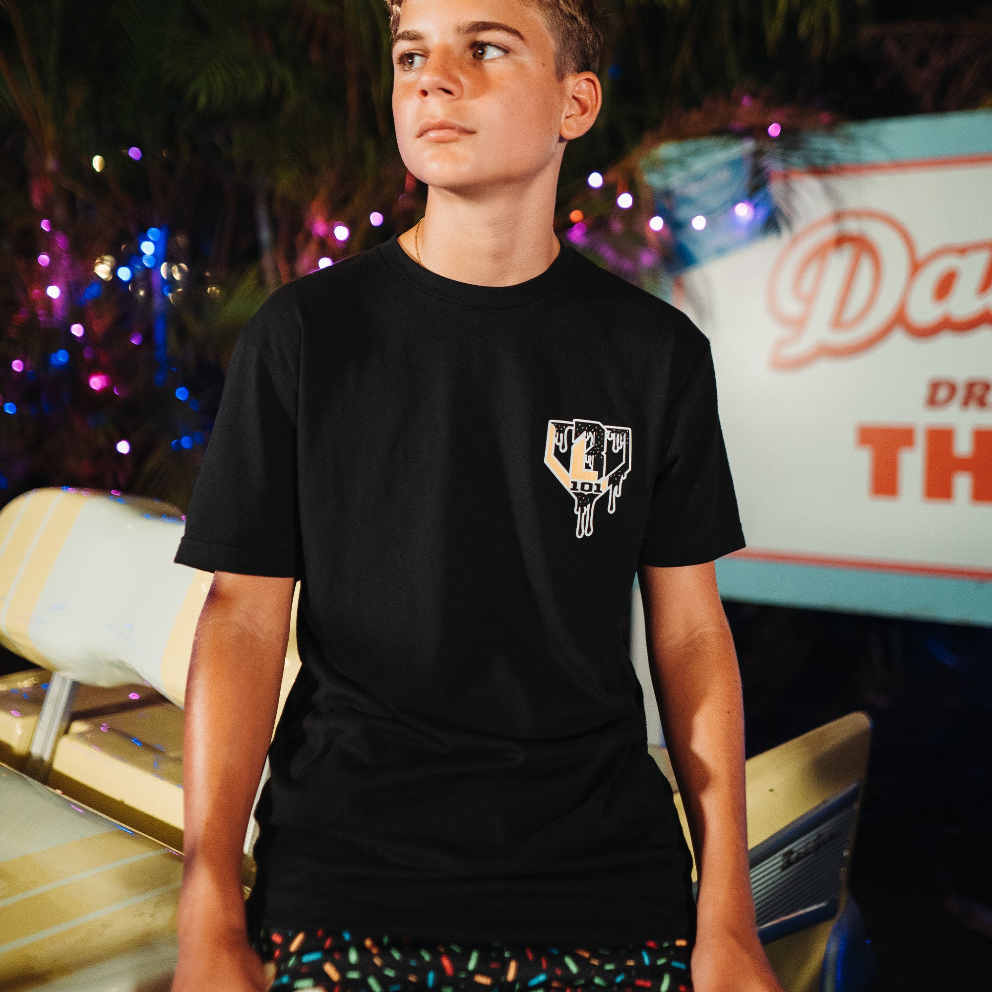 Ice Cream Youth Tee - Midnight Sundae – Baseball Lifestyle 101