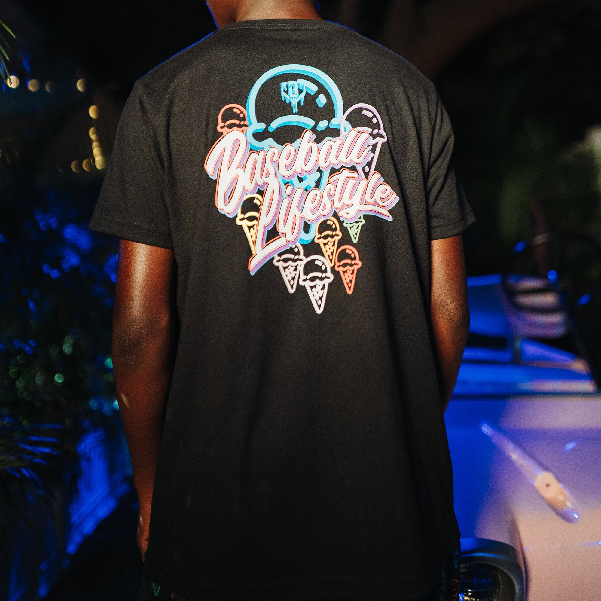 Ice Cream Tee - Scoops - Baseball Lifestyle 101