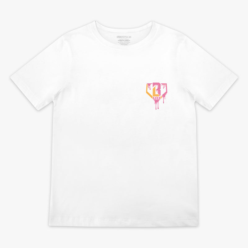 Ice Cream Youth Tee - Strawberry
