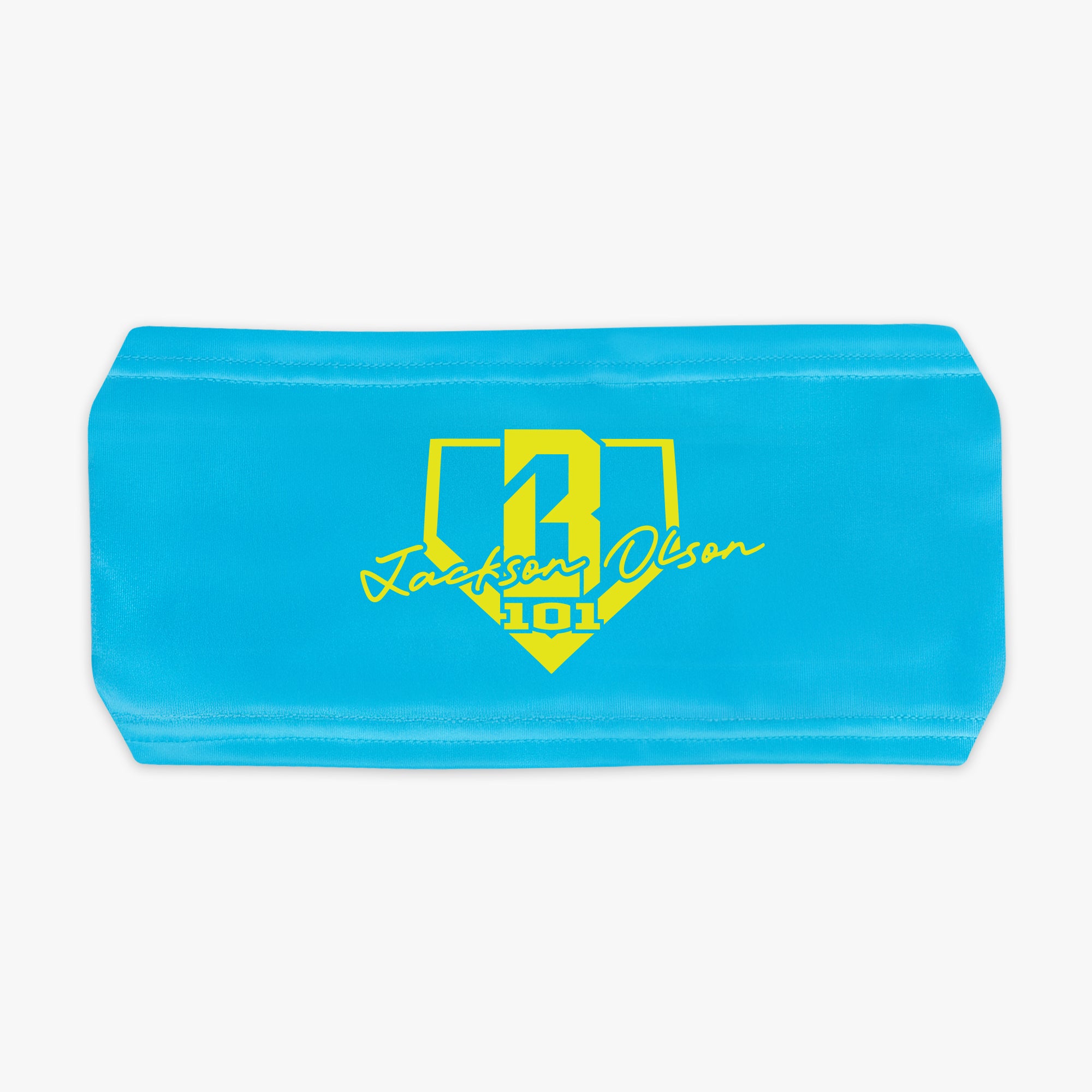 Jackson Olson Signature Headband - Blue/Yellow