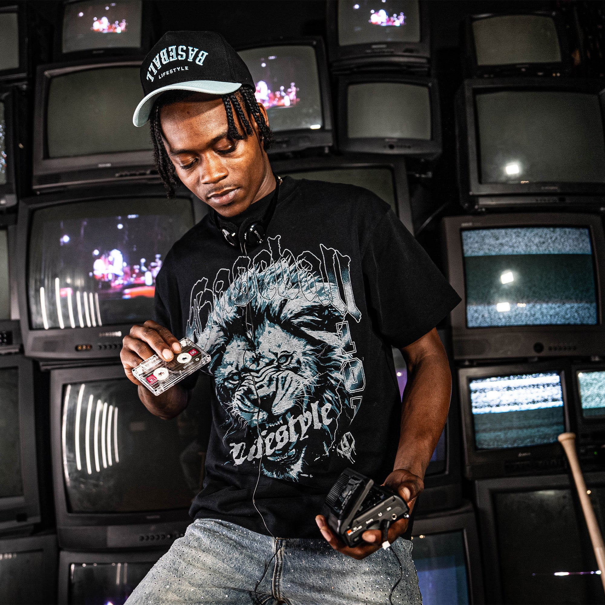 King of the Diamond Vintage Relaxed Tee - Baseball Lifestyle 101