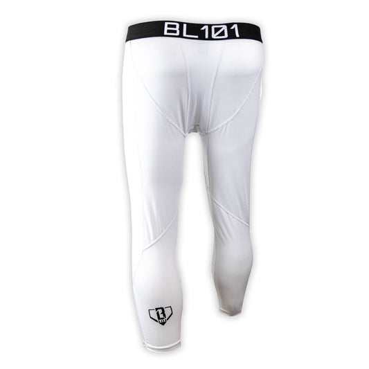 white compression leggings for baseball