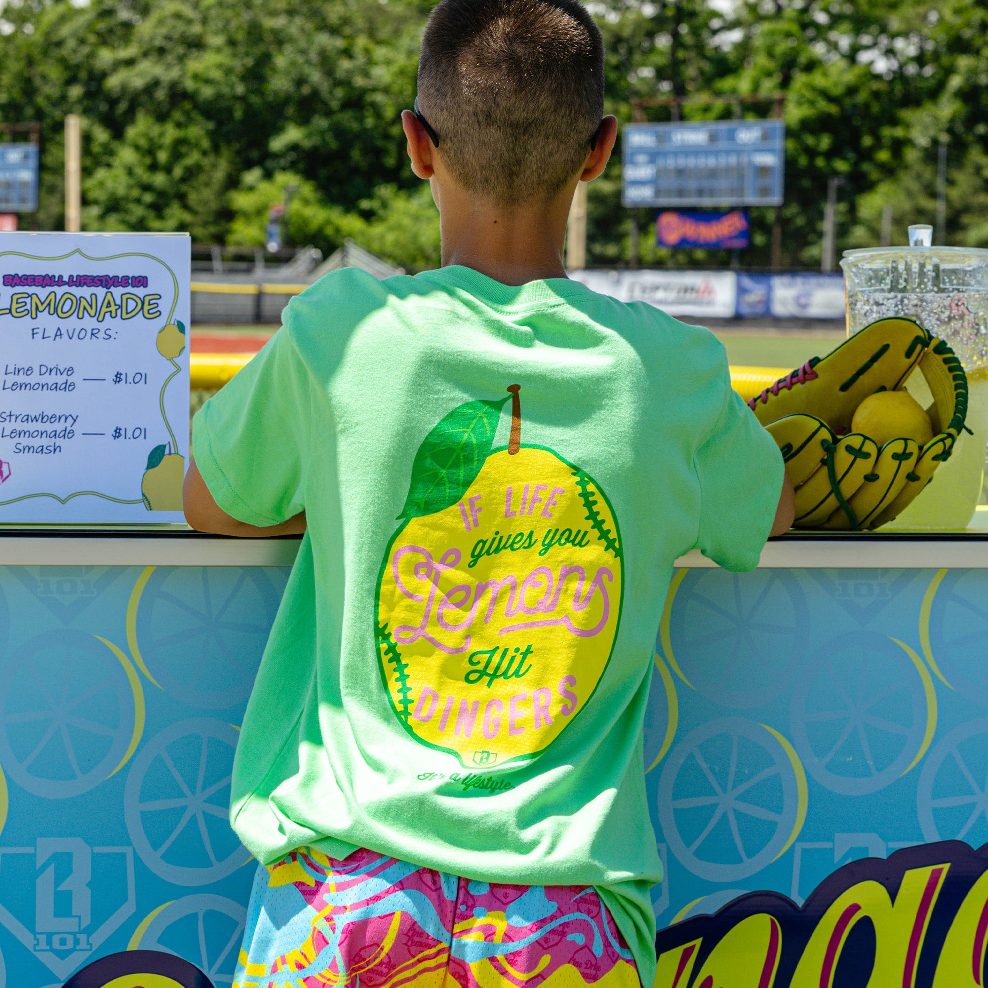 Lemon Dingers Youth Tee - Baseball Lifestyle 101