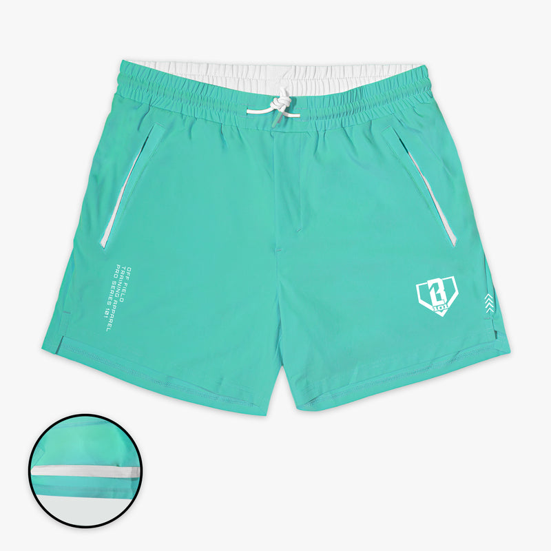 Pro Series Youth Shorts V2 with Liner - Teal