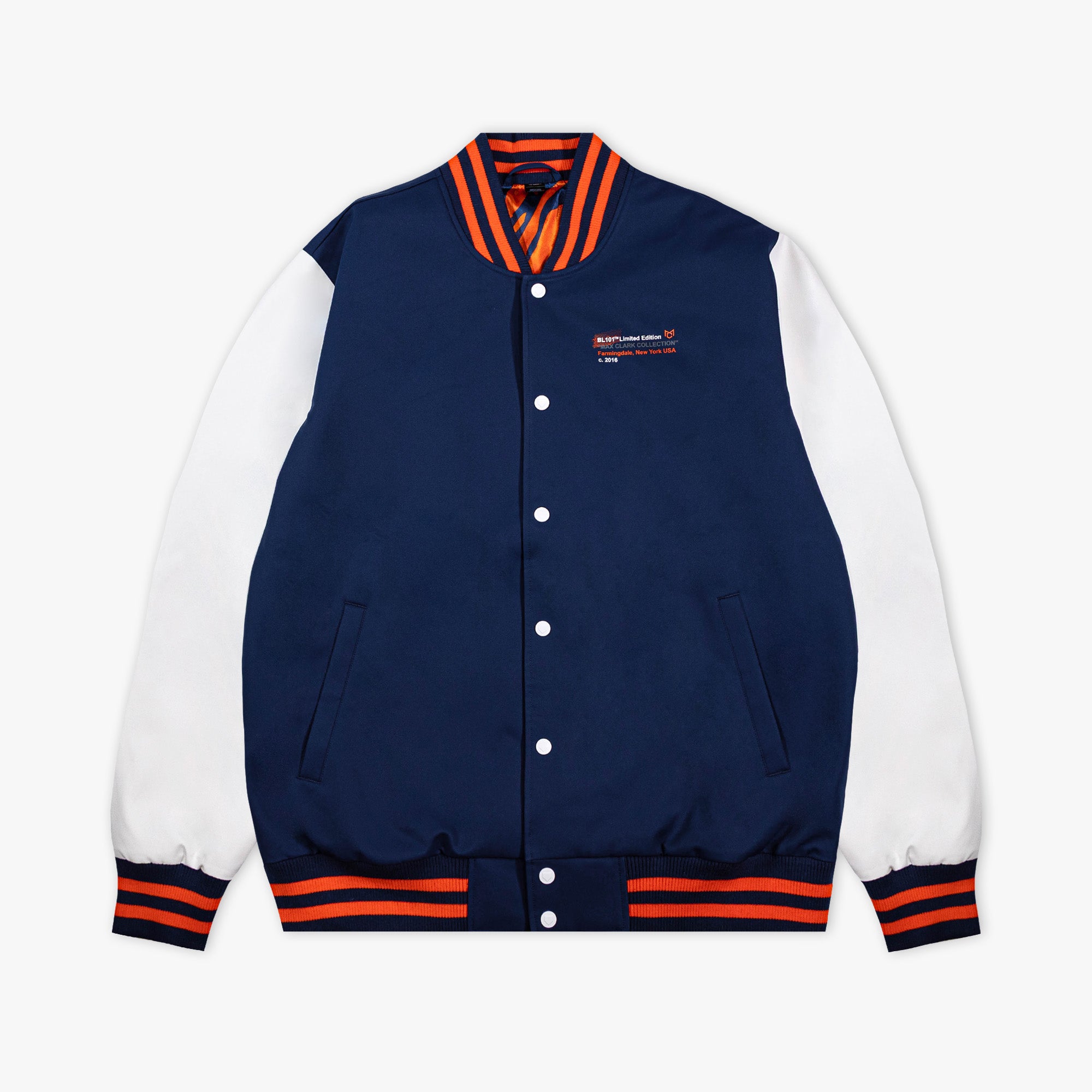 Max Clark Youth Bomber - Navy - Baseball Lifestyle 101