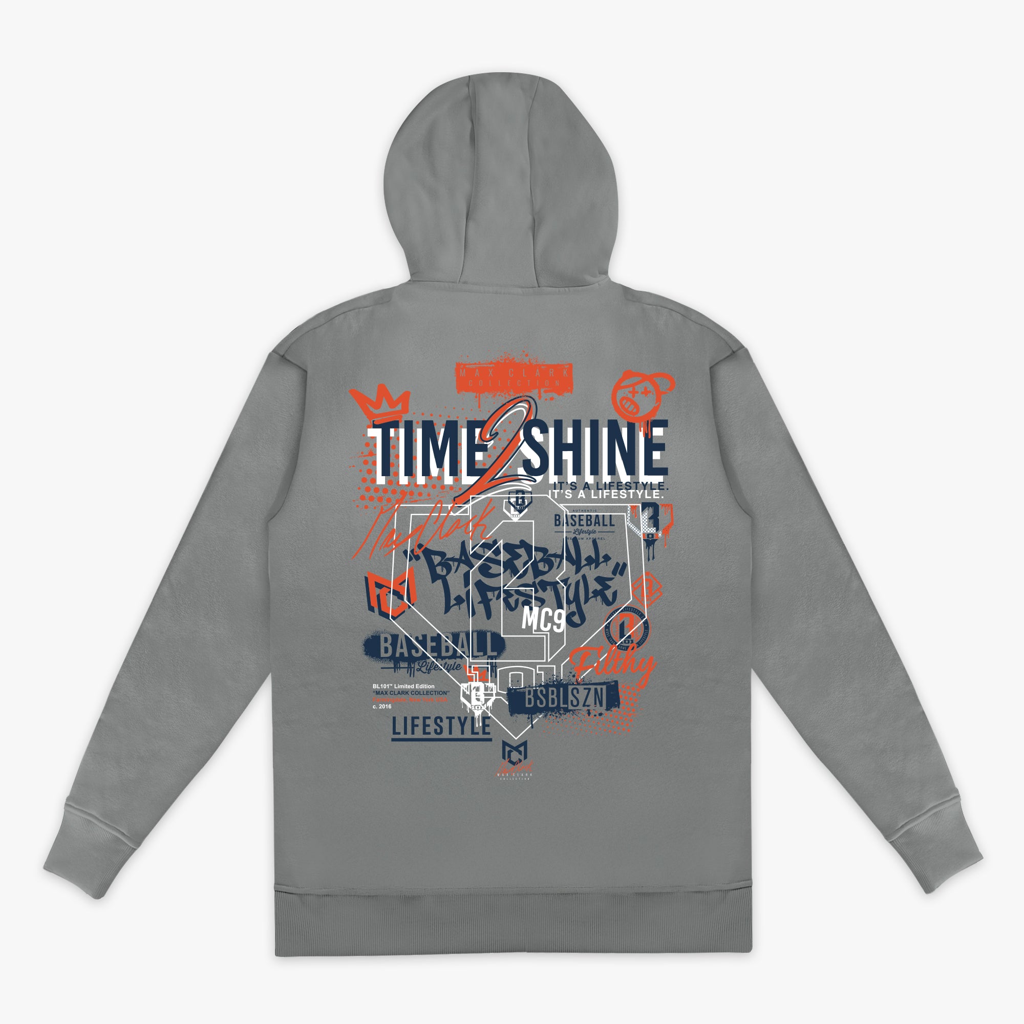 Max Clark Hoodie - Gray