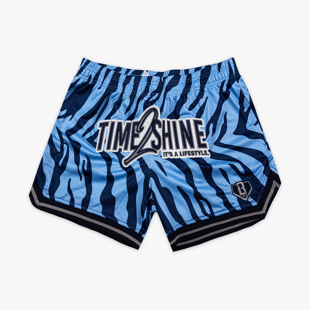 Max Clark Tiger Court Shorts - Blue