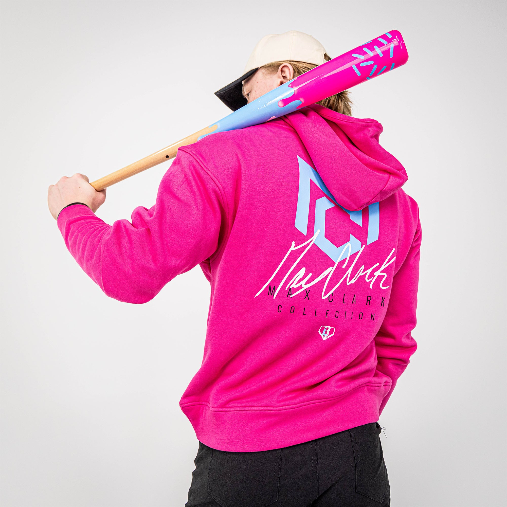 Max Clark Signature Hoodie - Cotton Candy Pink