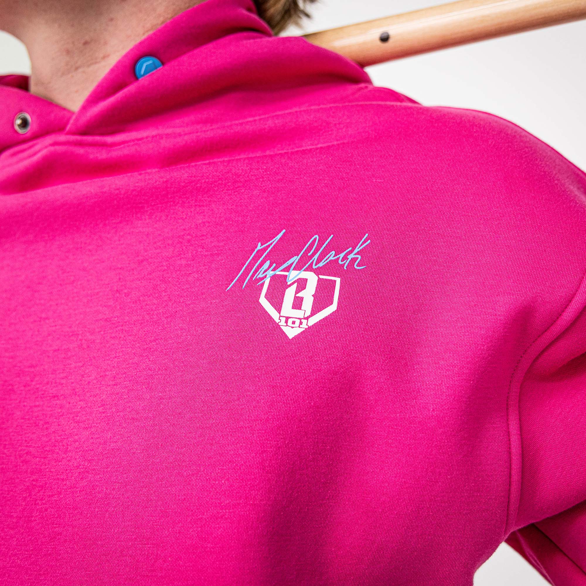 Max Clark Signature Hoodie - Cotton Candy Pink