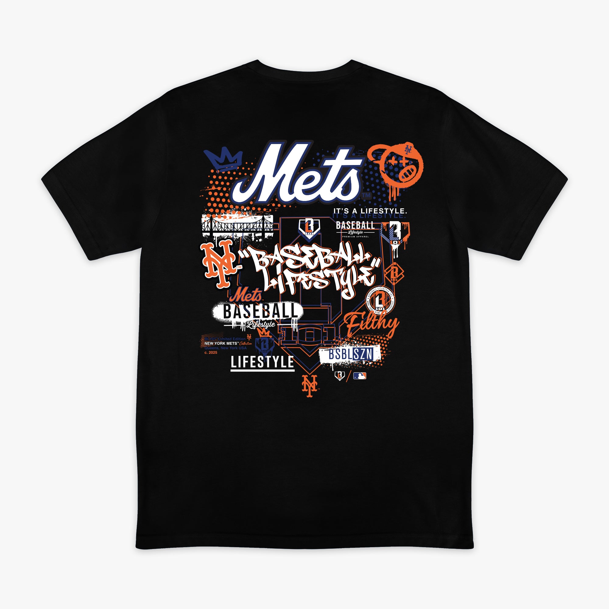 倖田來未　baseball shirt shortsセット City Tee - New York Mets – Baseball Lifestyle 101