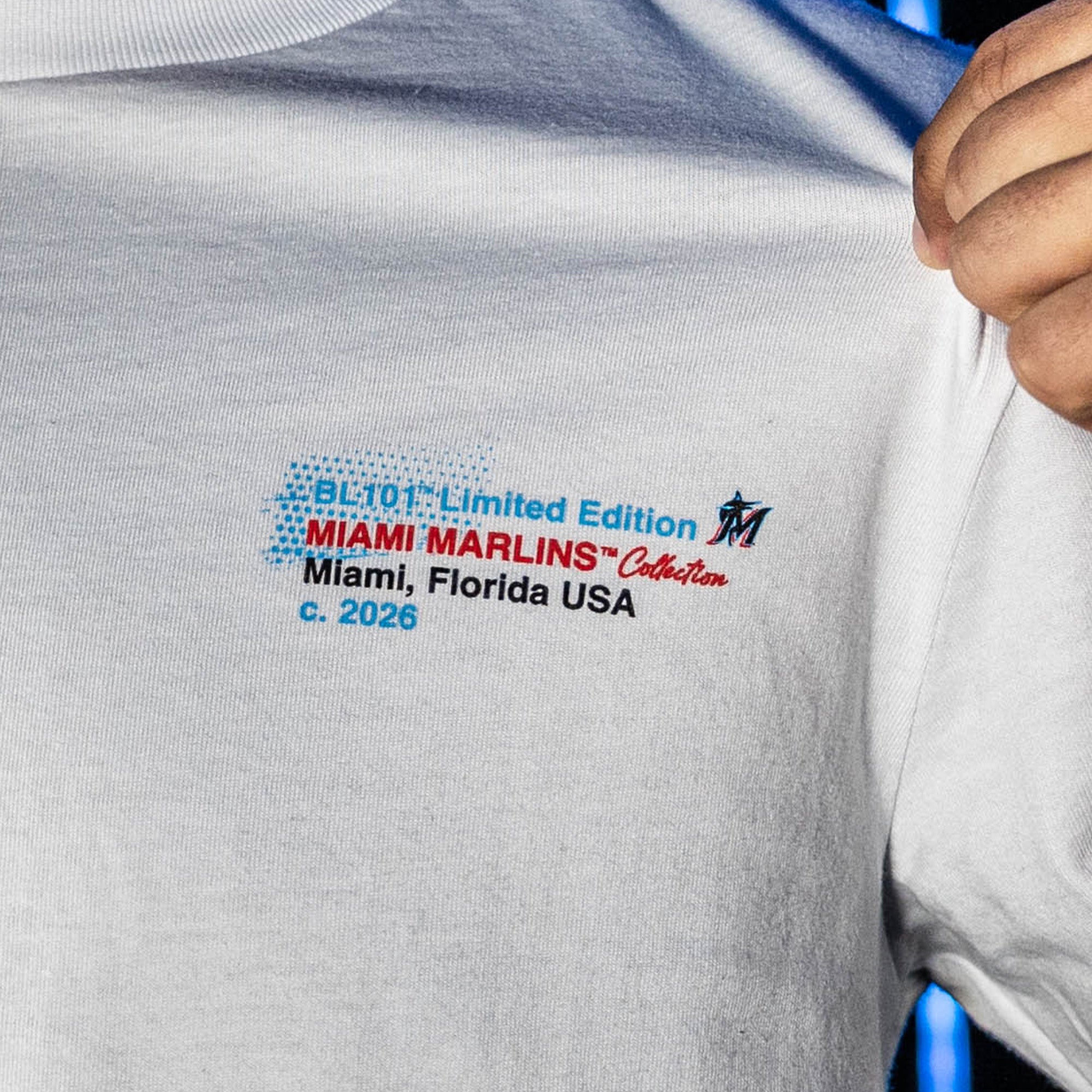 Miami Marlins Drip Tee
