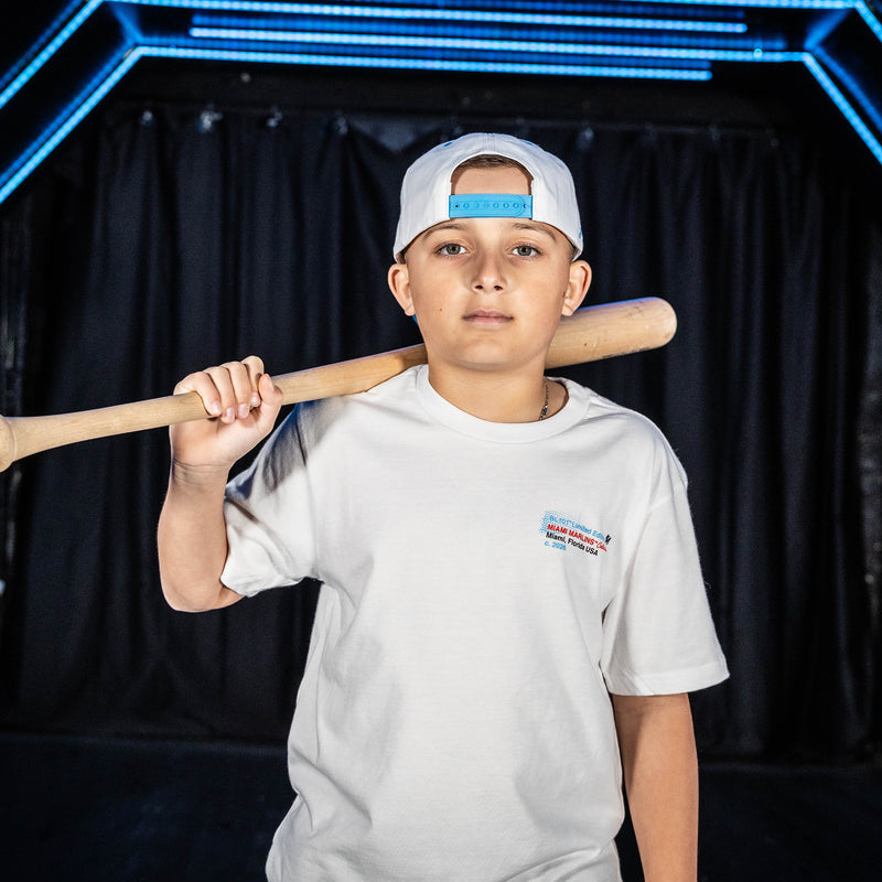 Miami Marlins Drip Youth Tee