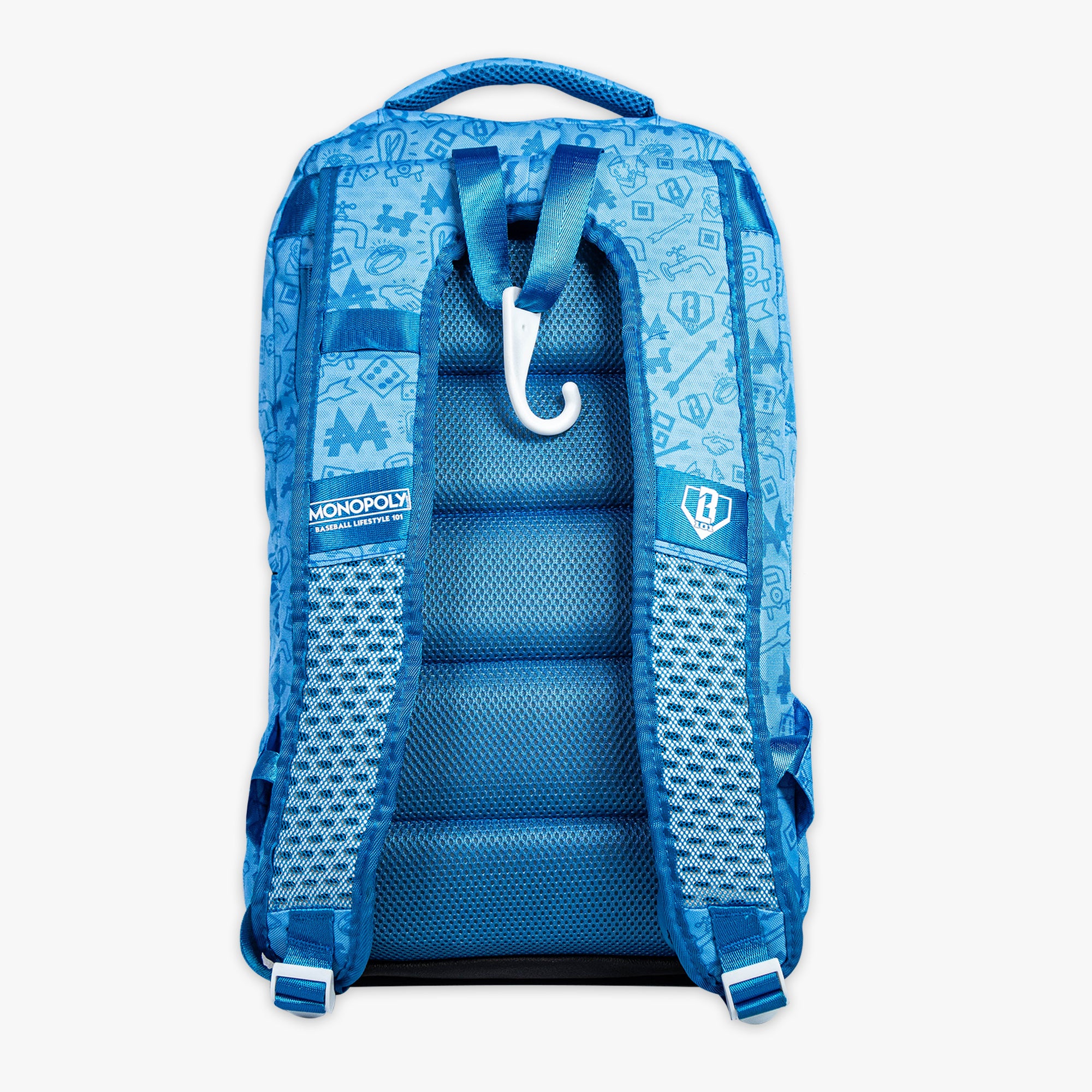 monopoly backpack baseball lifestyle school bag