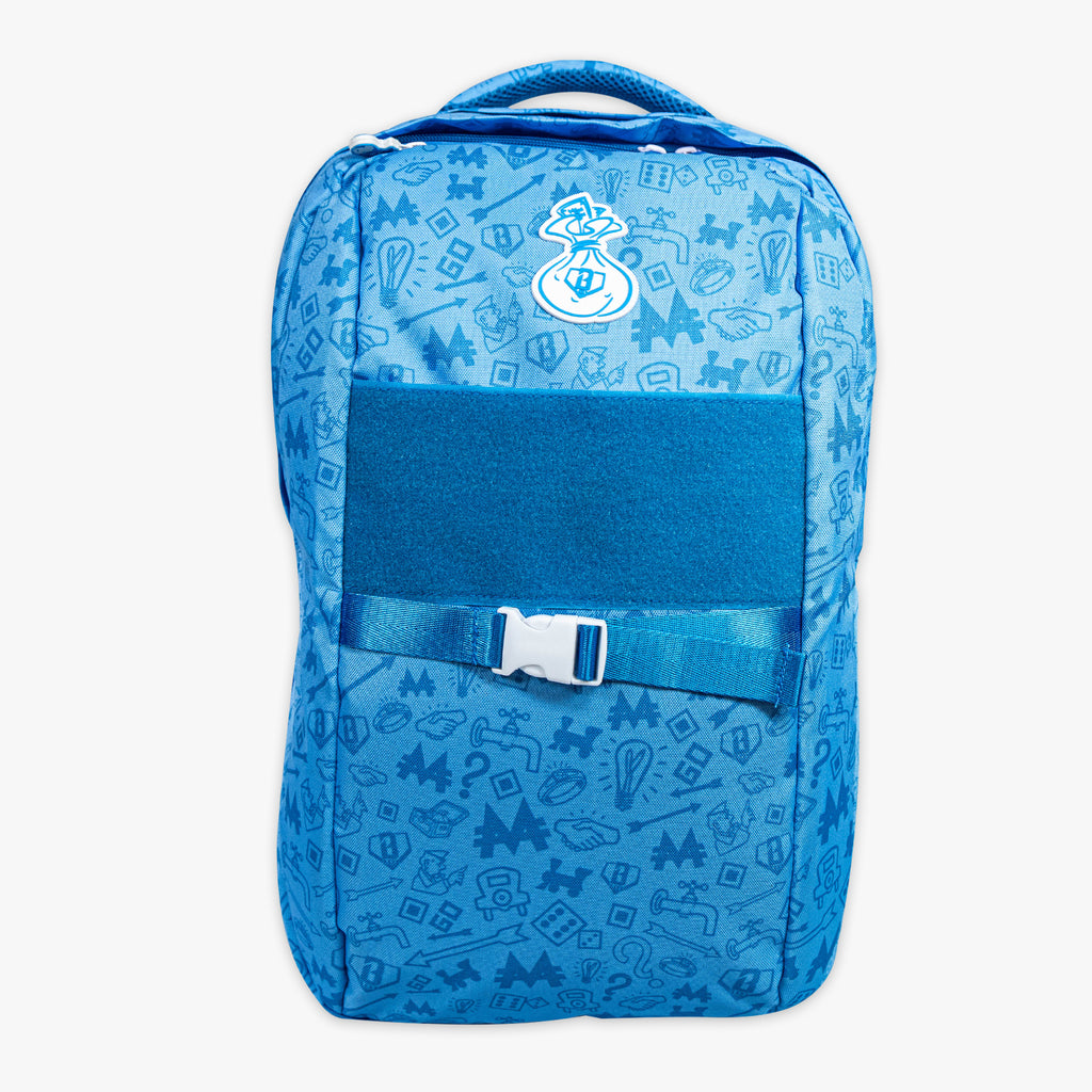 monopoly backpack baseball lifestyle school bag