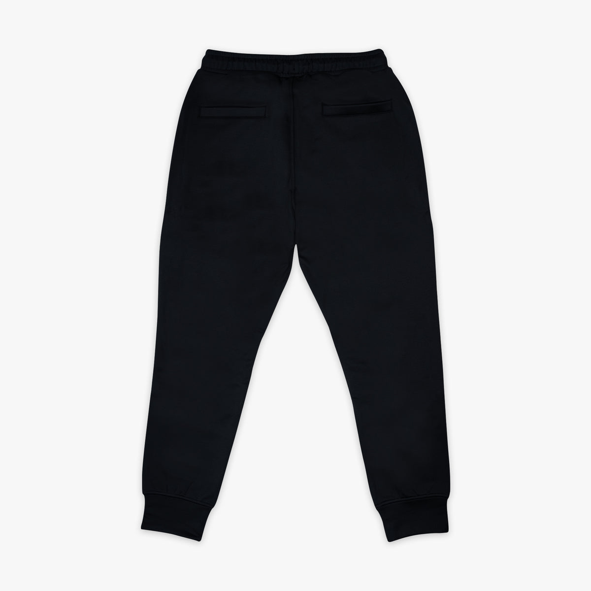 Youth joggers with “Monopoly MVP Relaxed Fit” design — back view