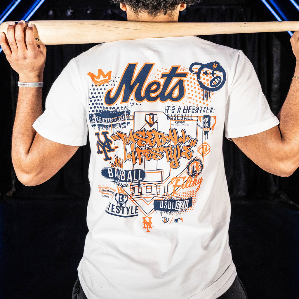 New York Mets Drip Tee