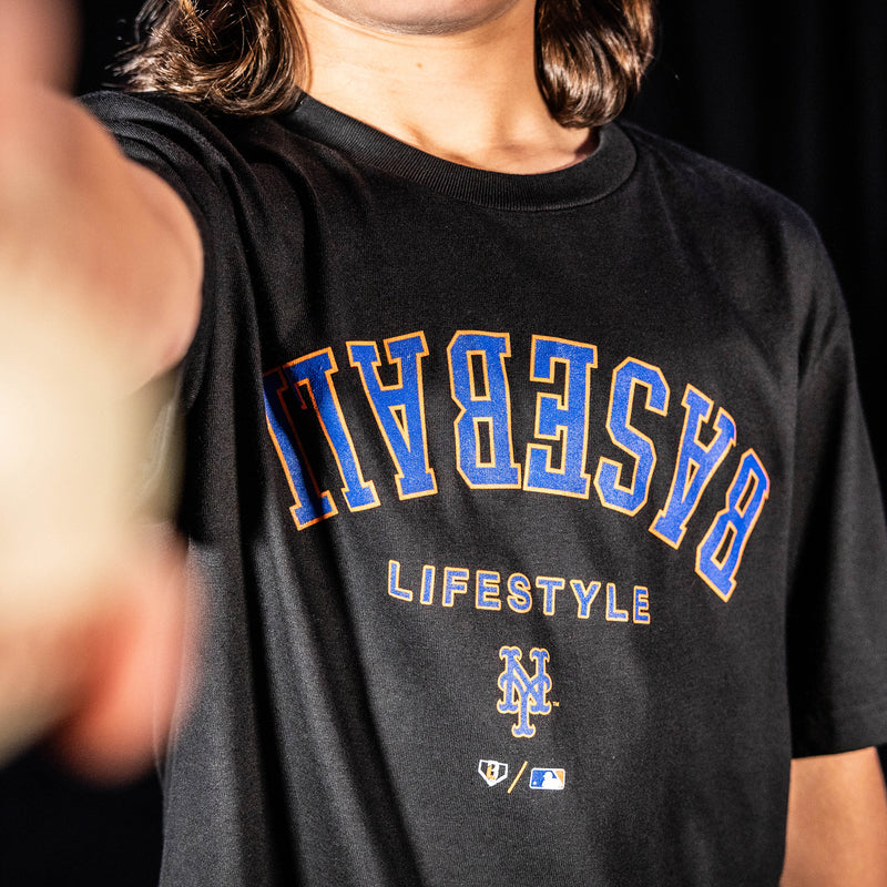New York Mets Upside Down Youth Tee